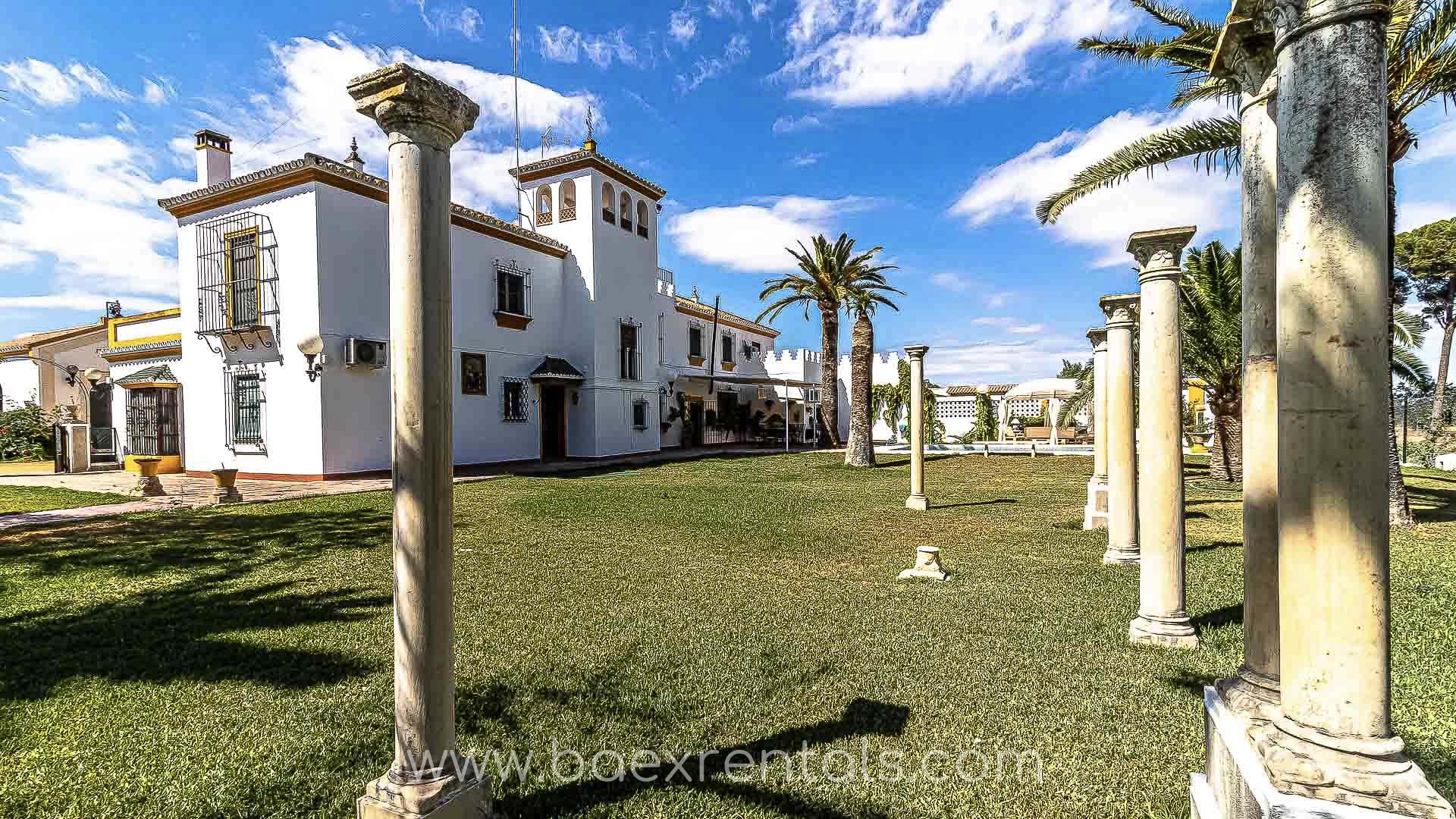 Hacienda en la Campiña de Sevilla. Visita el sur de España