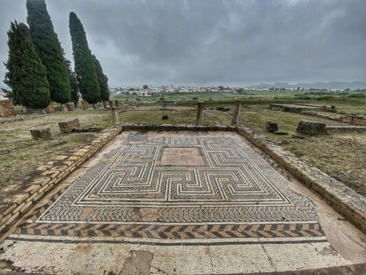 Mosaic in Italica.